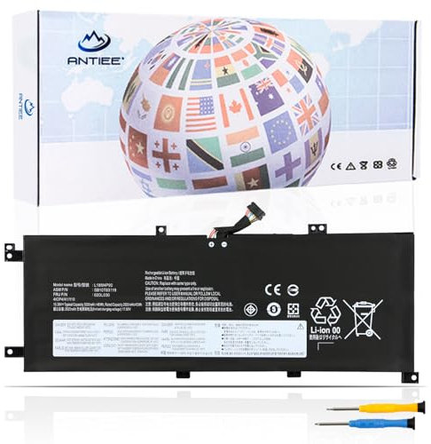 ANTIEE L18M4P90 L18D4P90 L18C4P90 Laptop Akku für Lenovo ThinkPad L13 Yoga 1st Gen/2nd Gen/20R5 20R6 Series SB10T83177 SB10T83119 SB10T83120 02DL031 002DL031 002 2DL032 5B10W13933 5B10W13934 15.36V