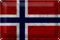 Schild Blech 30x20cm - Made in Germany - Flagge Norwegen Fahne Metall Deko Blechschild