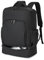 seyfocnia Turnrucksack für Damen und Herren, leichter Sporttasche, Rucksack mit Schuhfach, Workout-Rucksack, Reisen, Tagesrucksack, Schwarz, Classic