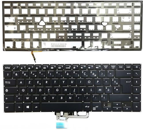 Clavier FRANÇAIS AZERTY ASUS UX550G / UX550GD / UX550VE / UX550VD + rétro-éclairage