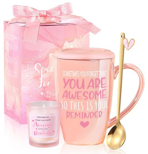 Birthday Pamper Gifts for Women Cute Coffee Mug Unique Thank You Christmas Xmas Gifts for Women Best Friends Mum Girlfriend Sister Wife Funny Mugs Tea Cup Valentines Gift for Her Mothers Day Gift