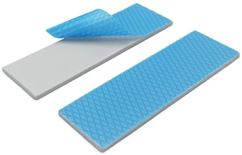 Awxlumv M.2 Thermal Pad 70x22x2.0mm for M.2 2280 SSD NVMe Heatsinks, 12W / mK Excellent Heat Conduction, 2MM Thickness Ideal Gap Filler Fit for PS5 M.2 Heatsink (4PCS)