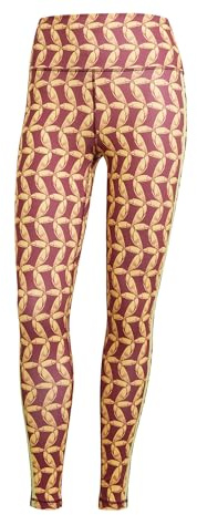 adidas Women's x Farm Rio 7/8-Leggings Semi Spark/Shadow Red M