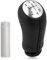 Ixydor 5-Gang-Schaltknauf, Schaltknauf 5 Gang mit Adapter, Auto-Schalthebelgriff, Universell für Renault Clio 3 für Renault Megane 2 für Renault Scenic 2 für Renault Kangoo, Schwarz