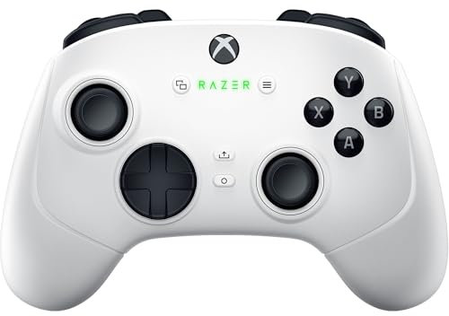 Razer Wolverine V3 Pro - Kabelloser Esports Controller für Xbox & PC - Hall Effect Analog Sticks (HyperSpeed Wireless, Mecha Tactile Action Buttons, haptische Vibrationen) Weiß