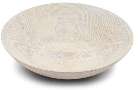 Rivièra Maison - Bangli Schale, helles Mangoholz, handgearbeitet