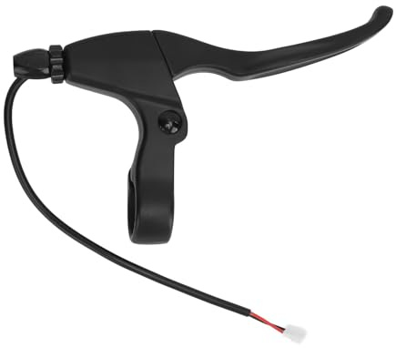 Segrehy Bremshebel für Elektroroller, Links Aluminium Bremshebelgriff 3-Pin Universal, Rostfrei & Ergonomisch, Ersatzteil für Mehr
