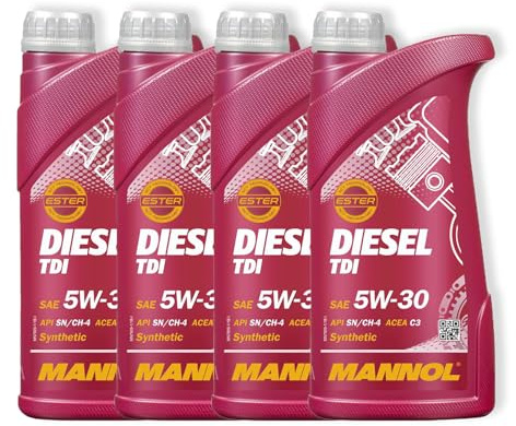 MANNOL Diesel TDI 5W-30 API SN/CF Motorenöl, 1 Liter