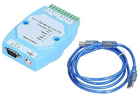 Isolated 6 - in - 1 Serial Port Module, USB to RS232 RS485 RS422 TTL Converter, 1kV Isolation Level Shifter for Linux Android, No Jumper Required