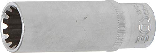 BGS 10161 | Steckschlüssel-Einsatz Gear Lock, tief | 6,3 mm (1/4) | SW 11 mm