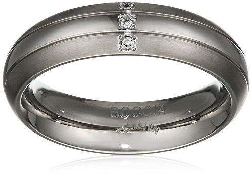 Boccia Damen-Ring Titan Diamant weiß, Gr.56 (17.8) 0131-0356