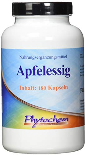 Apfelessig, 180 St. Kapseln