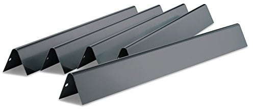 Weber 7539 Aromaschienen, emailliert , 5 Stück für Genesis E-Serie , 5 Stück, Schwarz