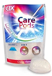 CARE PODS kristallklares Wasser