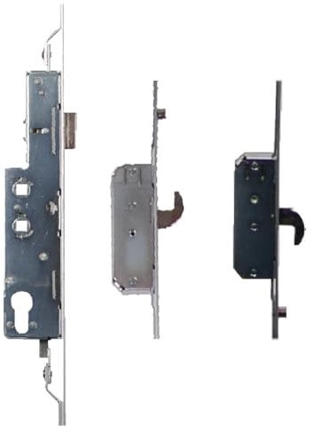 Avocet WMS UPVC Door Lock Trivalent 2 Hooks 2 Rollers 35mm Backset