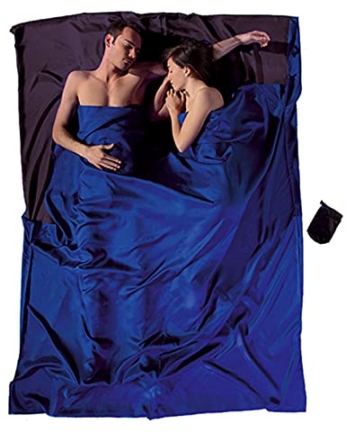 Cocoon SD24/80 Reisesteppdecke Unisex - Erwachsene, Blau, 220 x 180 cm