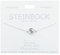 Depesche 4715-037 Armband für Damen mit dem Sternzeichen-Symbol Steinbock als Anhänger, versilbert, variabel in der Länge tragbar (15 - 20 cm), ideal als Geschenk für die Partnerin, (beste) Freundin