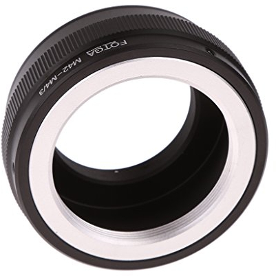 MagiDeal Objektivadapter passt zu M42 Gewinde an Micro 4/3 MFT für Olympus/Panasonic