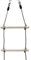 Gartenwelt Riegelsberger Premium Strickleiter für Kinder mit 5 Holzsprossen Länge 200 cm Seilleiter Trittleiter Hängeleiter Turngerät