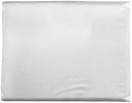 Paquete de 20 sábanas para cama, diseño flotante, 100% algodón, Blanco, 240cm x 290cm (94 x 114)