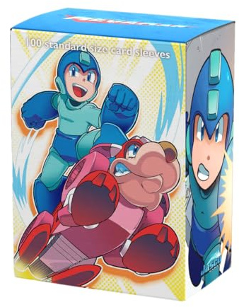 Arcane Tinmen 16003 - Dragon Shield: Sleeves Classic – Mega Man & Rush (100)