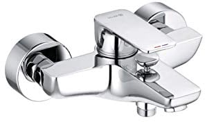 KLUDI Pure&Style 406810575 Wannenfüll-und Brausearmatur, Chrom