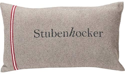 David Fussenegger - SILVRETTA Kissenhülle - Stubenhocker - Rauch - 30 x 50 cm