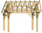 Habrita Carport Doppelschräge asymmetrisch 3,90 x 5,05 m, Modern, braun, Holz, Wasserresistent, PEFC-zertifiziert
