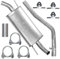 Endschalldämpfer Auspuff Endtopf für VW Transporter T4 IV LWB 2.0i 2.5i 1.9 D 1.9 TDI 2.4D