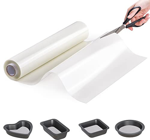 MMmat Silicone Baking Mat Roll - Best German Silicone - Non-Slip Silicone Pastry Mat, Non-Stick Reusable Air Fryer Linner, Counter Mat, Oven Liner, Freeze Dryer Mat - 12IN x 10.7FT