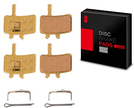 CNC Bremsbeläge für Avid BB7 Juicy 3 5 7,2 Paar Fahrrad Bremsbeläge für SRAM Avid Juicy 3 5 7 Ultimate, Halbmetallisch