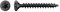 Spax Universal Screw, Countersunk Head, Black, T-Star Plus, Full Thread (5 x 50 mm, Pack of 200)
