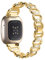 AISPORTS Kompatibel Mit Fitbit Sense 2/Versa 4 Armband für Frauen - Kristall Bling Glitzer Diamanten Schmuck Metall Verstellbares Ersatzarmband