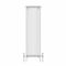 WarmeHaus 1500x470mm Vertical Traditional 4 Column White Cast Iron Style Radiator Central Heating