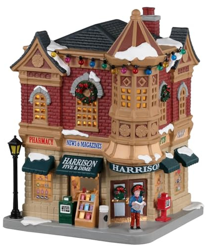 Lemax 35036 Caddington Village Lighted Building: Harrison Five & Dime