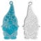 Ideen mit Herz Silikonform Wichtel 1 | Größe der Figur: 7,2 cm x 3,4 cm x 0,4 cm