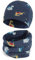Cheerful Mario Baumwolle Mütze Loop Schal Sets Baby Jungen Mädchen Weich Beanie Winddicht Schlauchschal Kinder Dinosaurier Blau 6-24 Monate