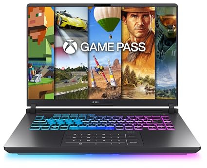 ASUS ROG STRIX-G16-G615JMR-S5127W 16 Pouces 2.5K 240Hz Pc Portable (processeur Intel Core i7 14650HX, 16GB DDR5, 1TB SSD, NVIDIA GeForce RTX 5060, Windows 11 Home) – Clavier AZERTY