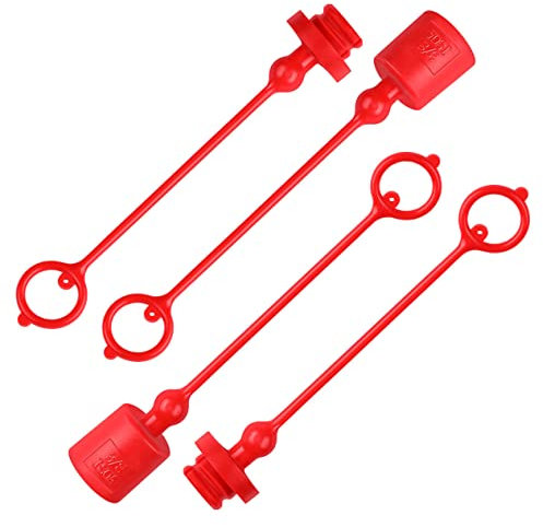 BUGUUYO 2 Juegos Tapa Antipolvo Del Conector Acoplador Rápido Hidráulico 1/2 Tapas Hidráulicas De Conexión Rápida Tapas Antipolvo Hidraulicas Mediante El Plastico Cubierta De Conexión