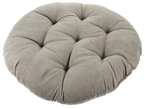 Garneck Rundes Bodenkissen Cordstoff Dickes Meditationskissen 42cm Für Wohnzimmer Und Outdoor Mit Strapazierfähigem Bezug Bequem Und Leicht Tragbar