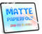 3 Stück Papier Folie Kompatibel mit iPad Pro 11 Zoll M4 (2024), Matte Papierfolie Schutzfolie Displayschutz Film Blendfreiem Feel Paper Film PET Screen Protector for Writing Drawing Sketching