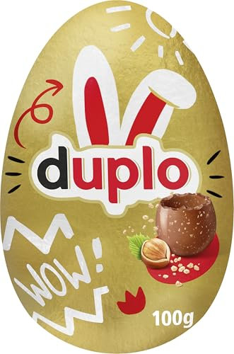 duplo Schokoladen Osterei - 1x 100g | Osterschokolade | Ostergeschenk für Kinder und Erwachsene