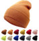 NebulaGlam Mütze Warm Mützen Unisex Wintermütze Strickmütze Weiche Winter Beanie Mütze für Herren und Damen für Outdoor Sports (Orange)