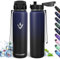 Insulated Water Bottle, 1L BPA Free, Thermal Bottle, Double Wall Insulation, Steel Water Bottle, Thermal Bottles, 18/8 Stainless Steel, Stainless Steel Water Bottle for Hiking, Running, Yoga