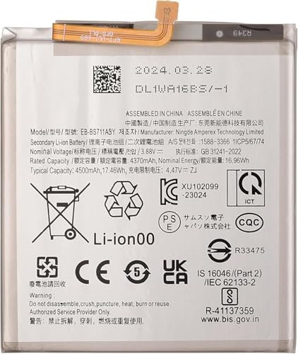 SwarKing Batteria di ricambio EB-BS711ABY compatibile con Samsung Galaxy S23 con strumenti