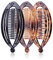 WeddHuis 3 Pièces Queue de Poisson Clip pour Femmes Classique Pinces à Cheveux Longs Banane Française Peigne à Cheveux Porte-Queue de Cheval pour Le Sport la Vie