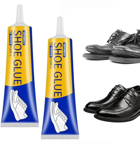 XdealCozyxc Strong Shoe Repair Glue for Trainer Sole, Waterproof Non-Hardening Rubber for Shoes (2)