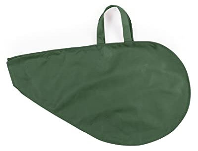 Lote de 12 unidades de funda jamonera Bidul hecha en tejido Non Woven. Perfecta para guardar tu jamón en una funda resitente y duradera. (Verde Oscuro)