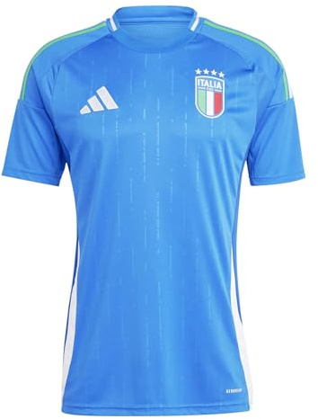 adidas Italien Herren Heimstadion Trikot 2024, Blau, L