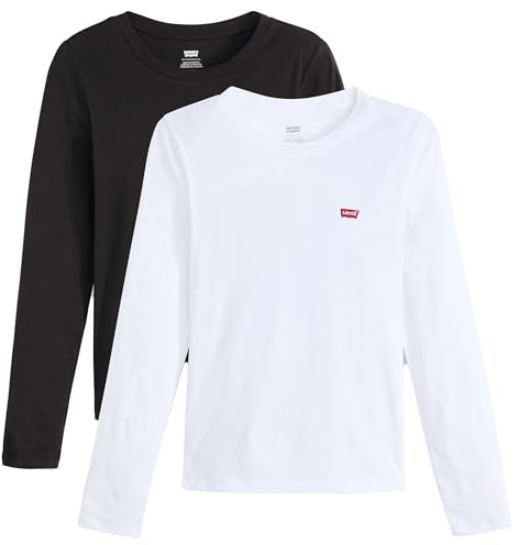 Levi's Damen 2pack Essential Ls Tee T-Shirt (2er Pack)